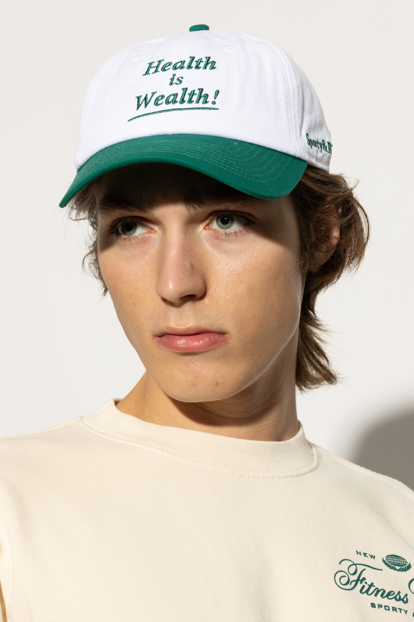 Sporty & Rich Cap with Visor | Men's Accessorie | Vitkac